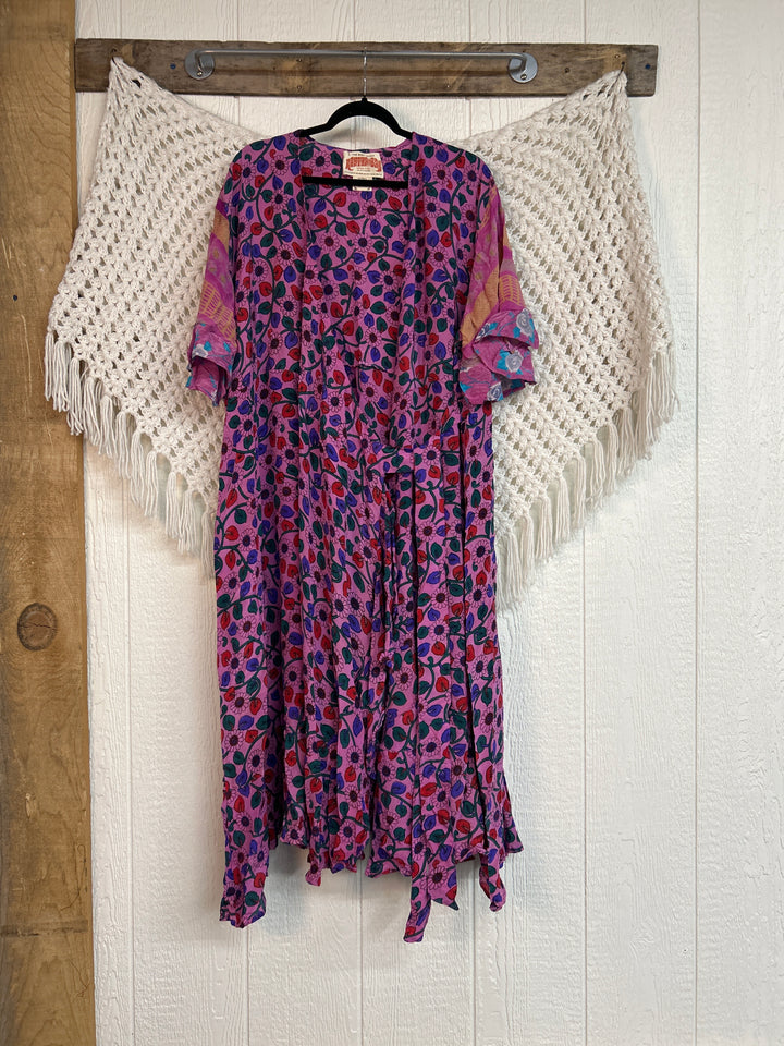 Summer Flourish Wrap Dress 0725 047