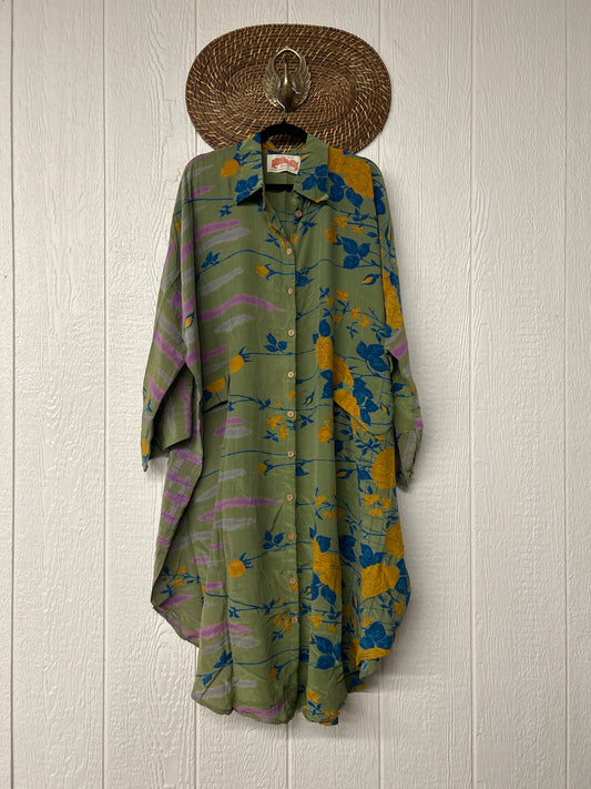 Crepe Sari Free To Be Longsleeve Maxi 0326 228