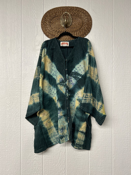 Pareo Kantha Gaia Button-Down Kimono 0526 034