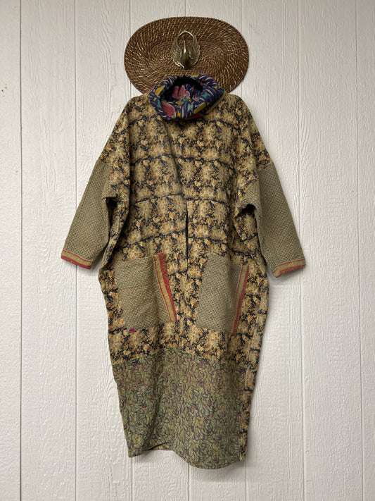 Fine Kantha Cowl Split Pullover 1225 147