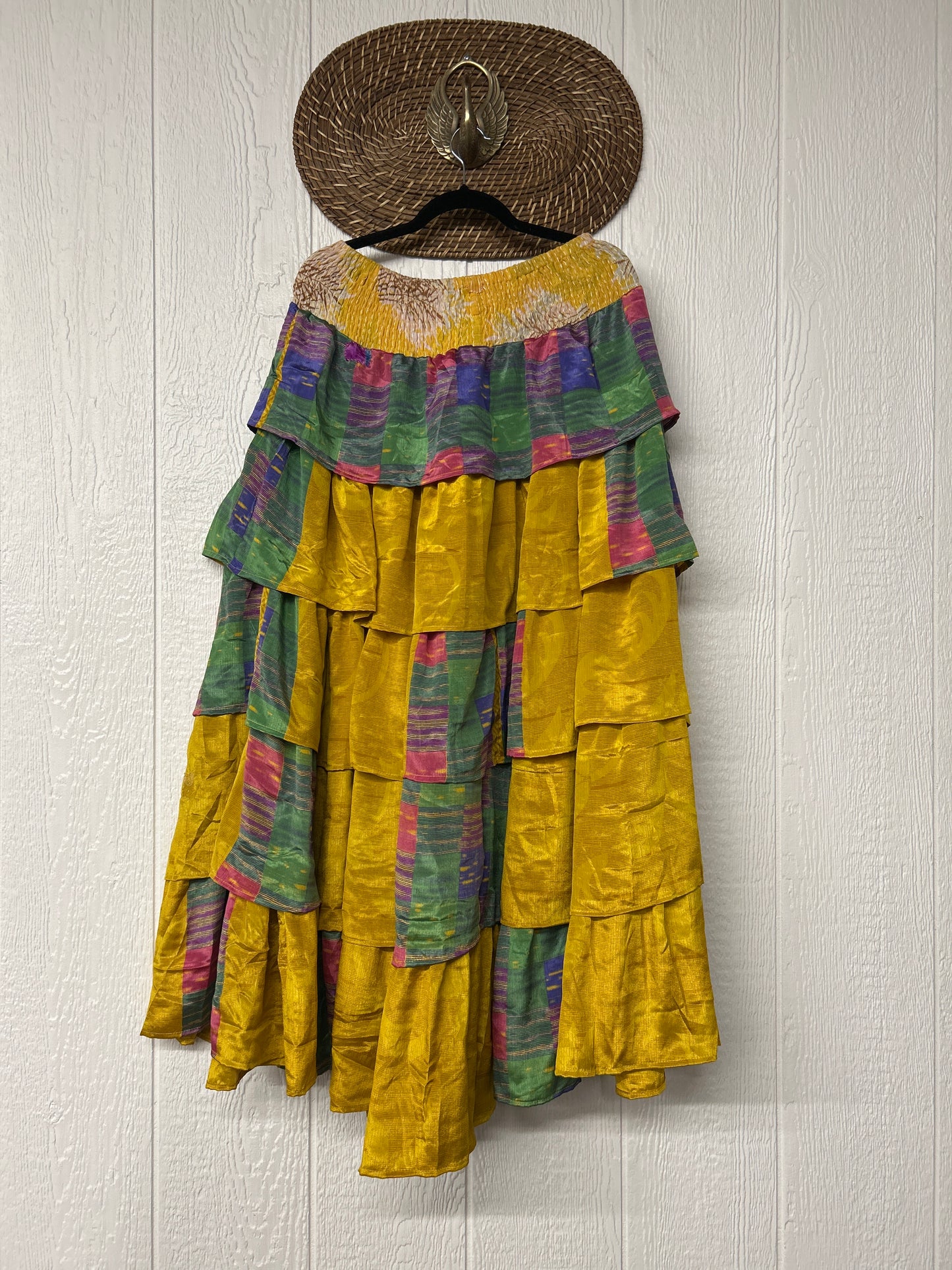 Rasgulla Sari Venus Ruffle Maxi 1125 031