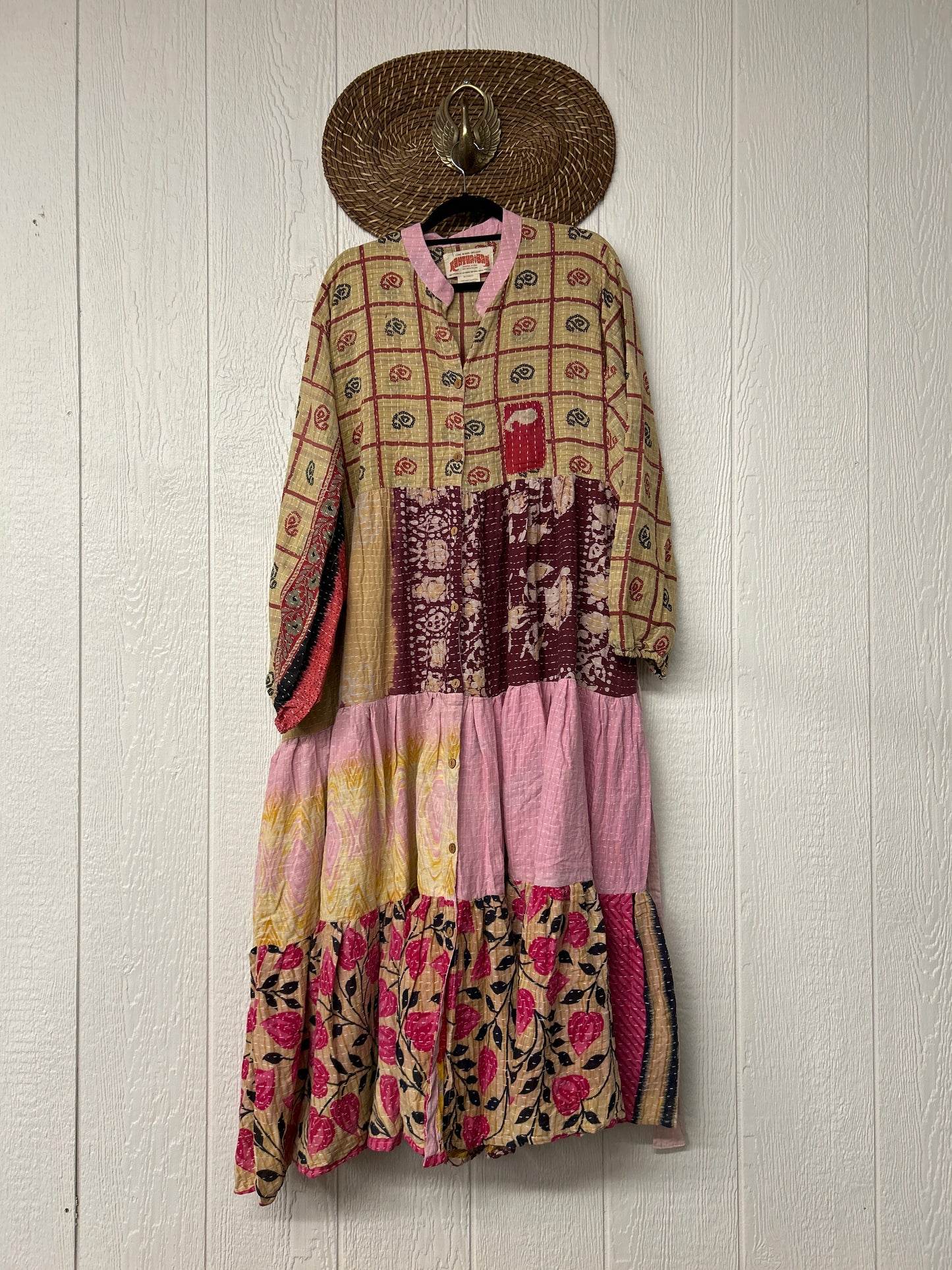 Pareo Kantha Luminous Maxi Dress 0126 193