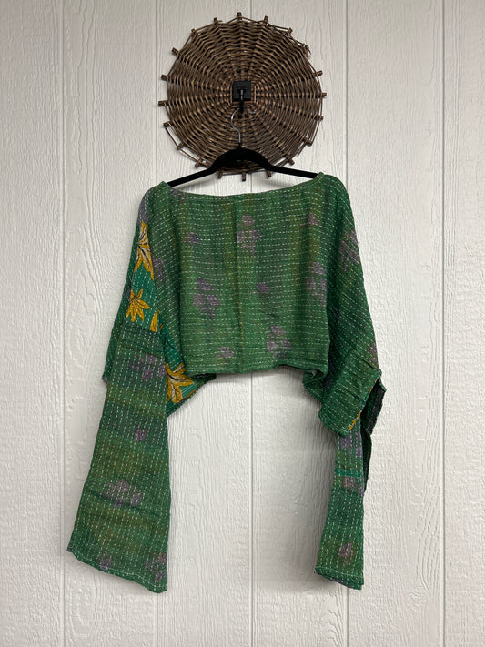 Pareo Kantha Abundance Crop Top 1026 029
