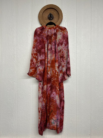 Crepe Sari Woodstock Duster Dress 0226 167