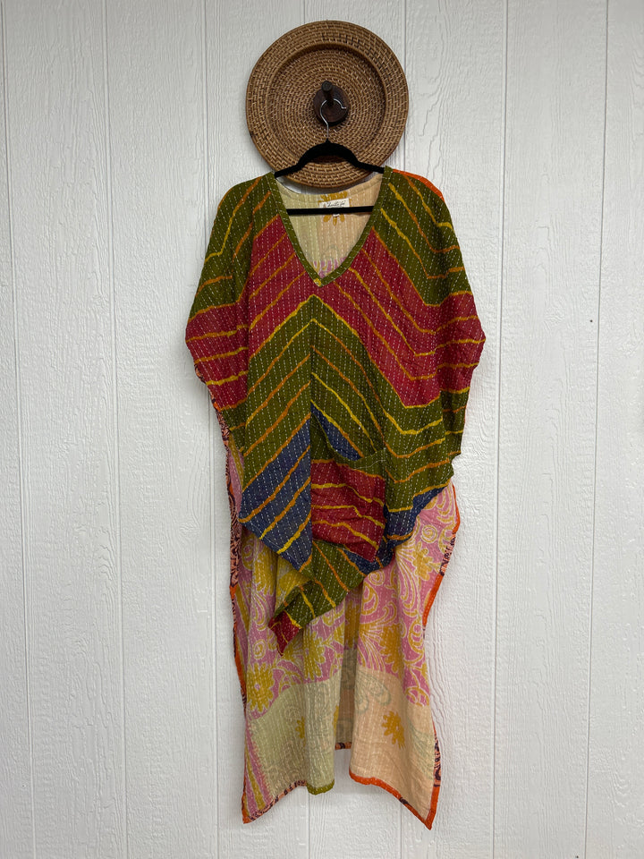 Kantha Surrender Hi Lo Poncho 1024 098