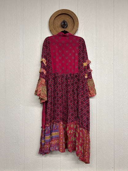 Crepe Sari Rhiannon Duster Dress 0226 233