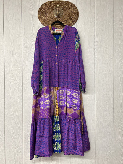 Rasgulla Sari Luminous Maxi Dress 0226 040