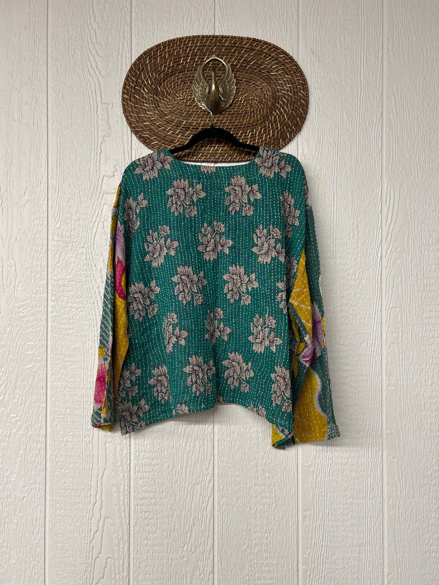 Pareo Kantha Wanderer Pocket Crop Top 0226 133