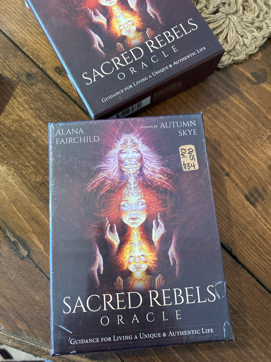 Sacred Rebels Borderless Oracle Cards Blue Angel
