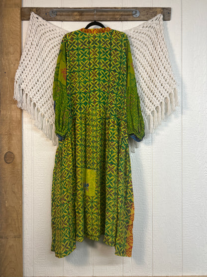 Crepe Sari Evermore Kimono 0326 062