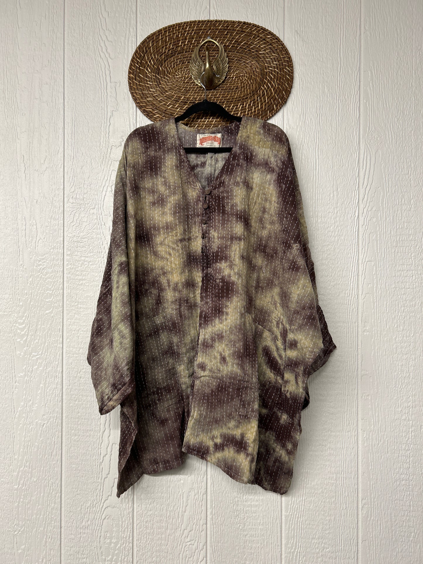 Pareo Kantha Gaia Split Tunic 0526 011