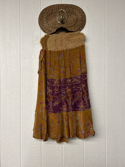 Crepe Sari Inner Peace Wrap Skirt 0626 223
