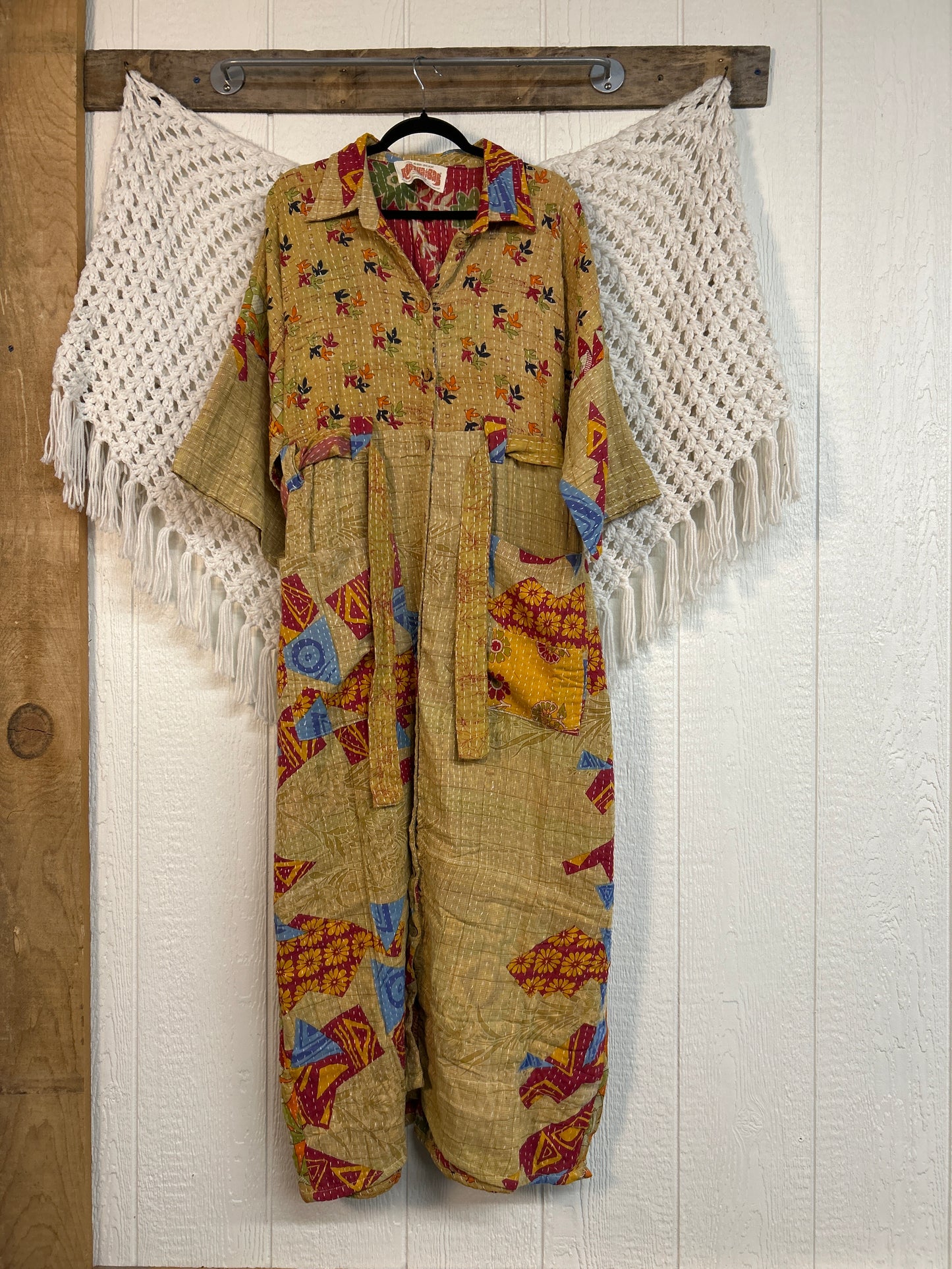 Pareo Kantha Gravity Duster Dress 0226 139