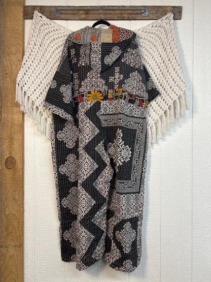 Pareo Kantha Zen Hoodie Jumpsuit 0726 133