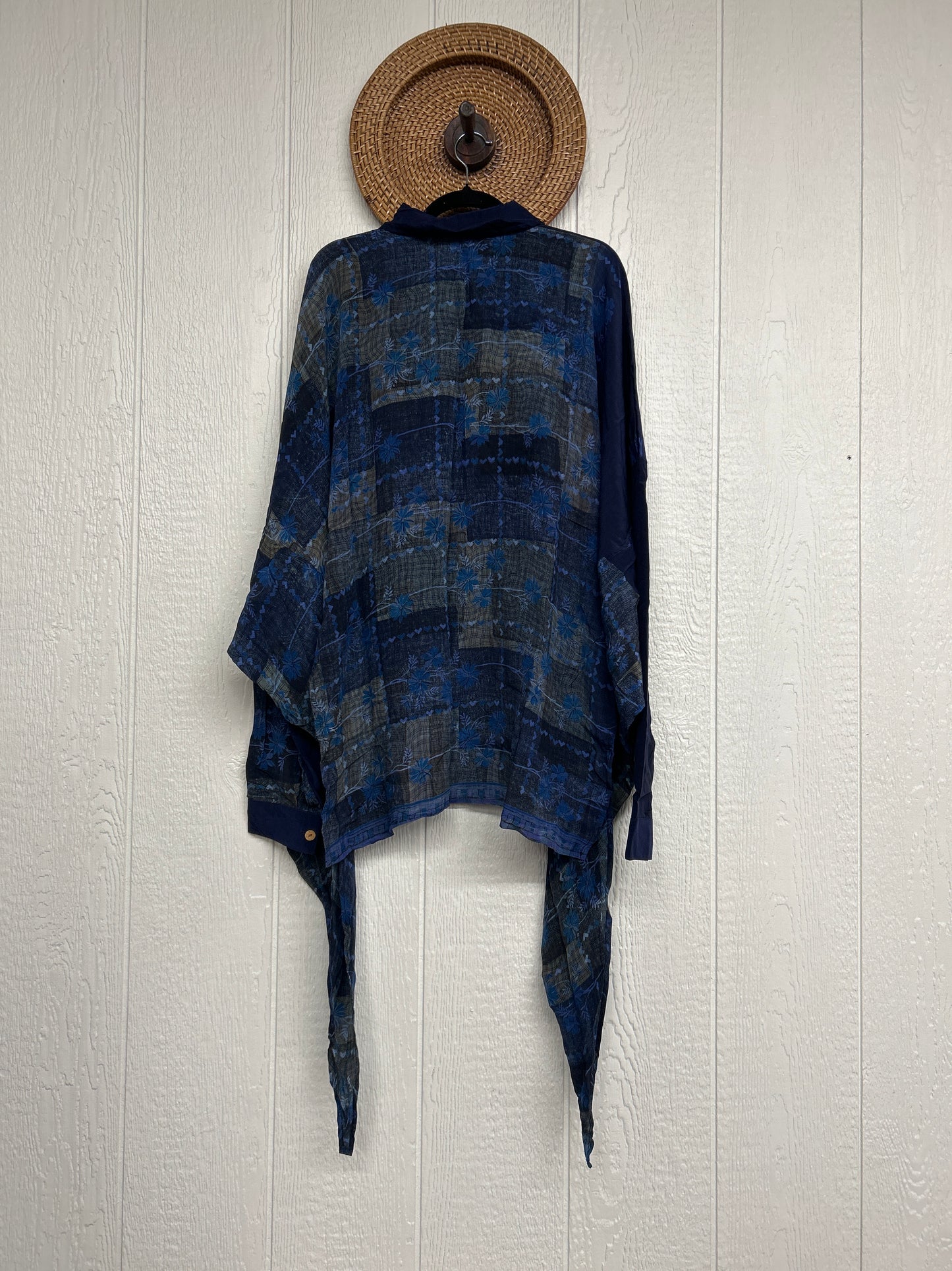 Crepe Sari Nirvana Button Down 1125 196