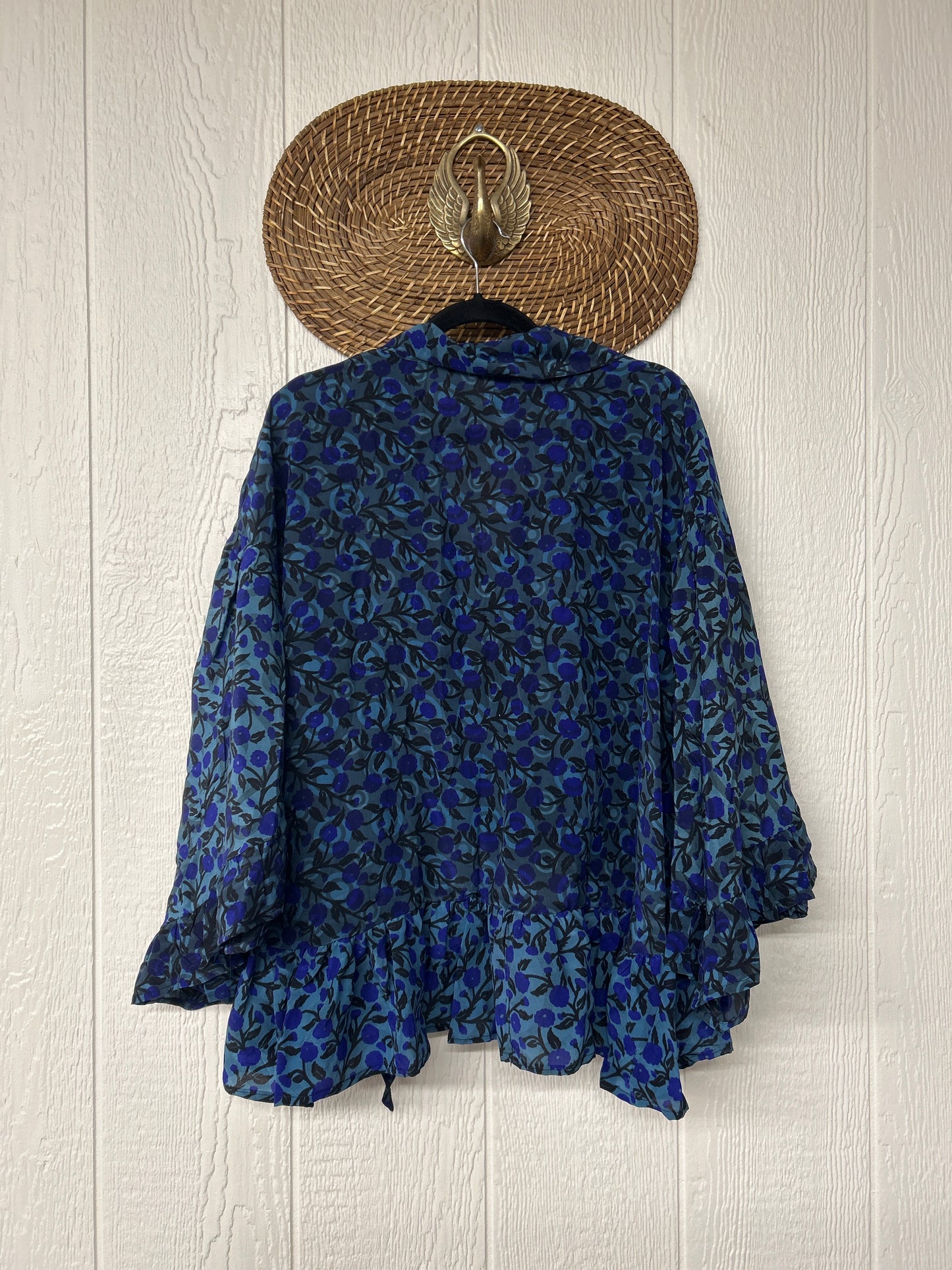 Crepe Sari Wild Rose Top 1225 183