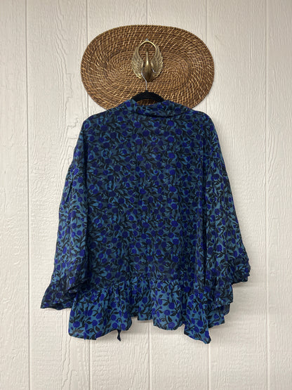 Crepe Sari Wild Rose Top 1225 183