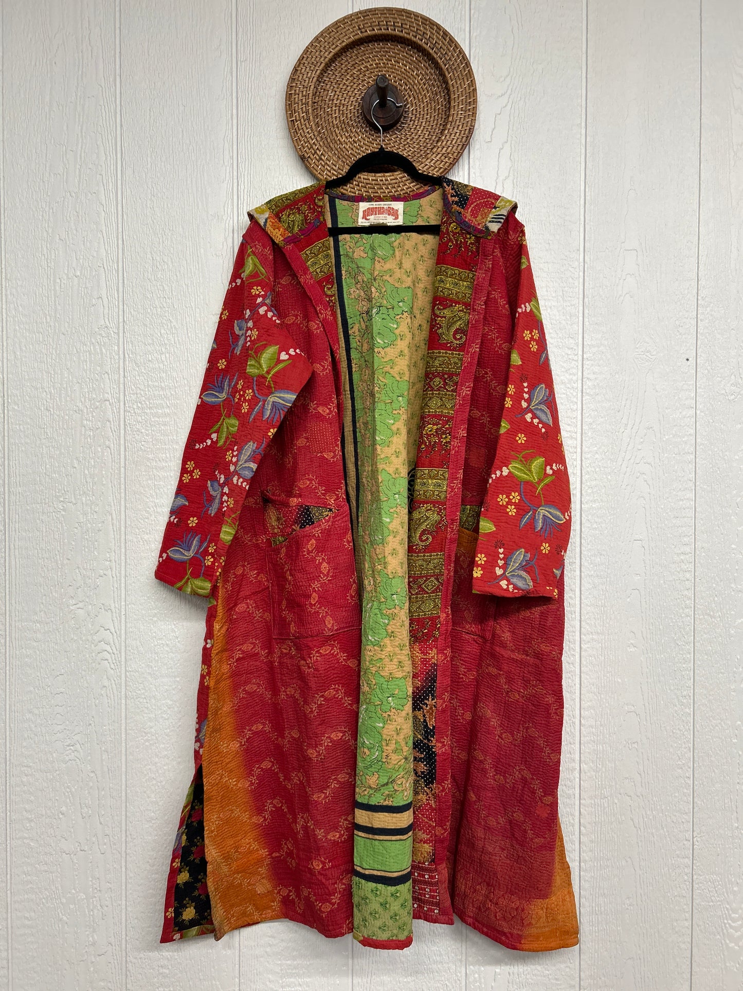 Fine Kantha Rising Sun Coat 1125 156