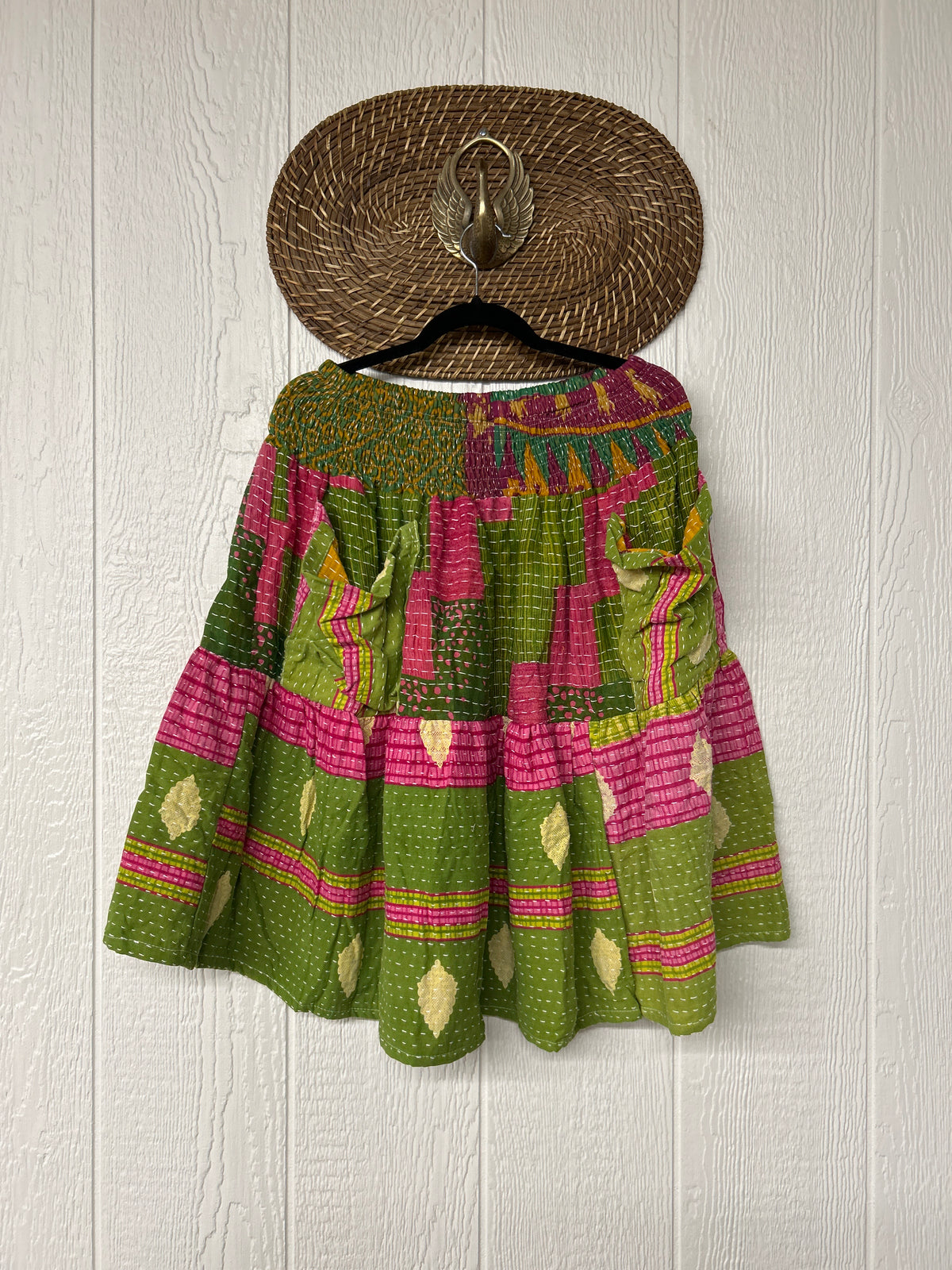 Pareo Kantha Meadow Skirt 0826 275