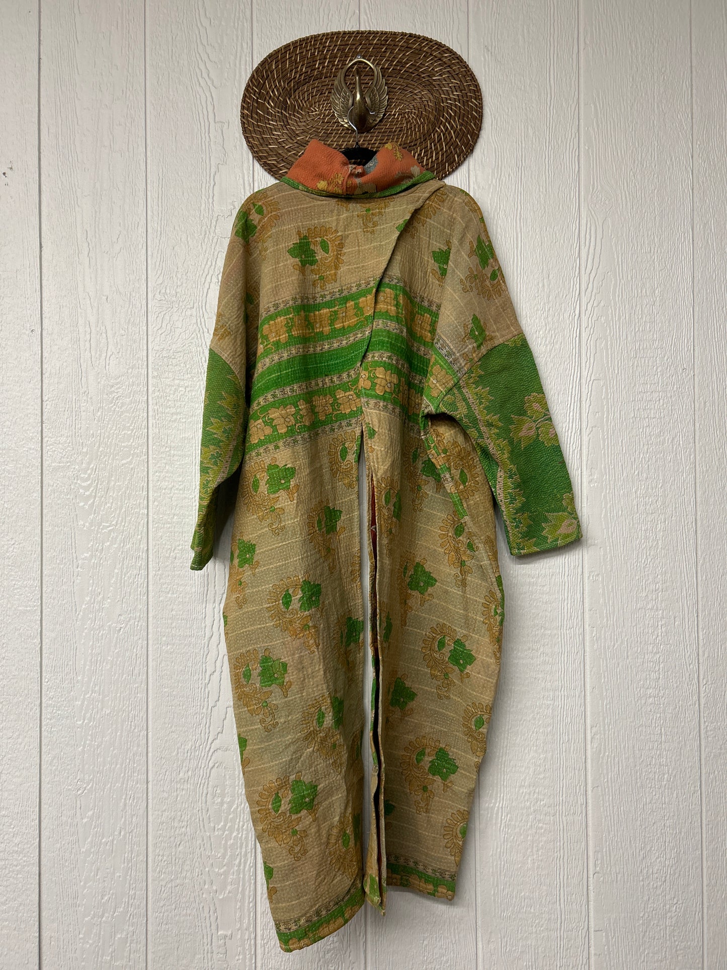 Fine Kantha Cowl Split Pullover 1225 068