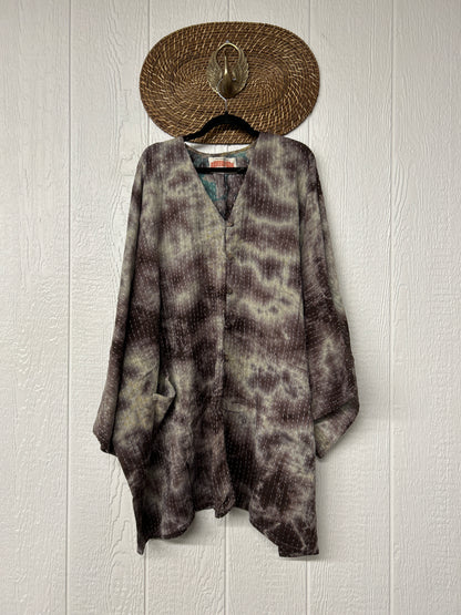 Pareo Kantha Gaia Button-Down Kimono 0526 061
