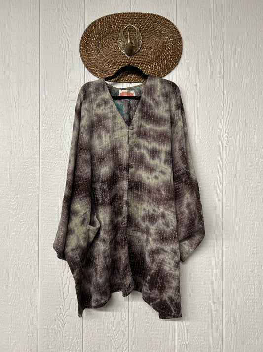 Pareo Kantha Gaia Button-Down Kimono 0526 061