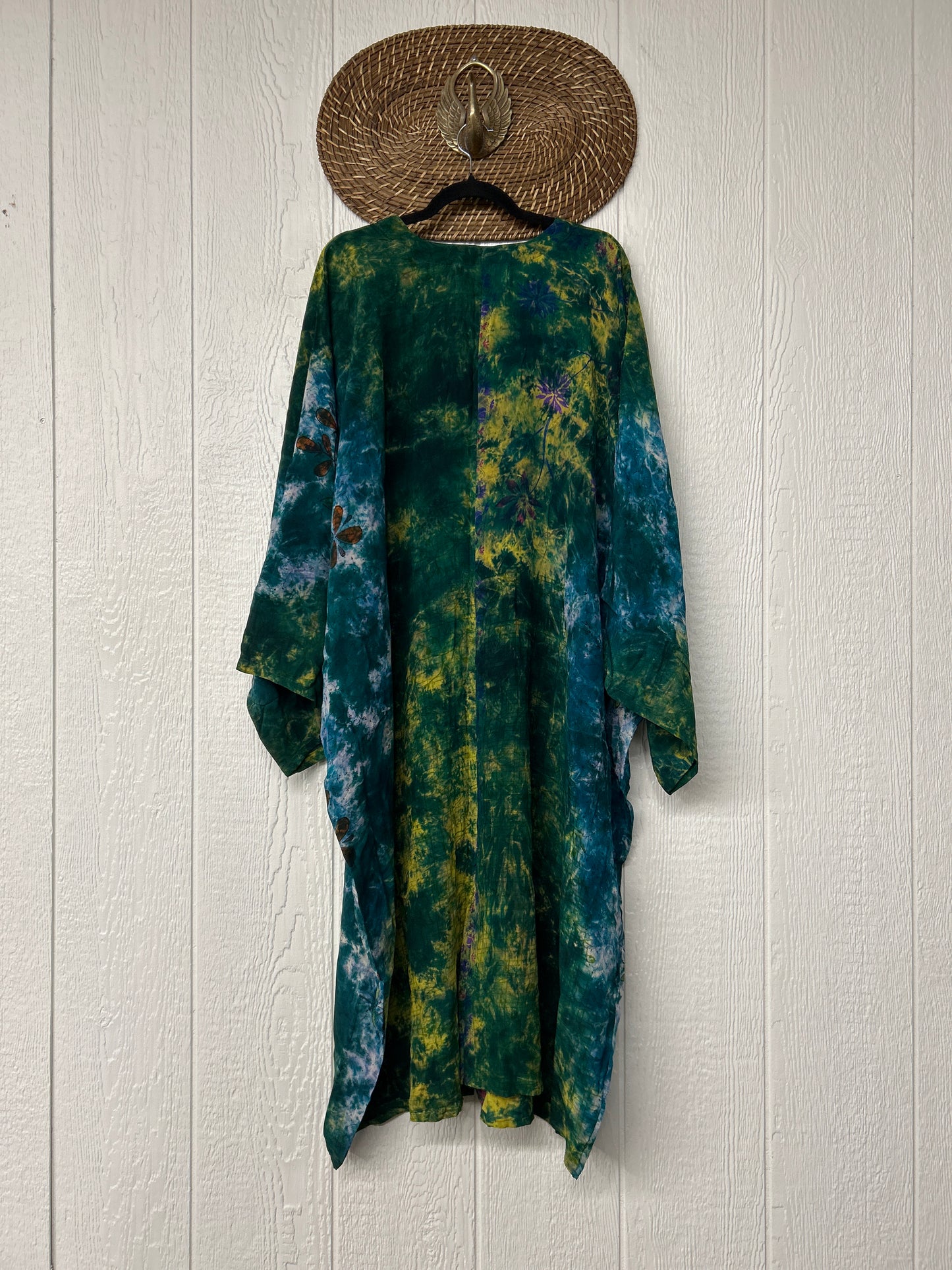Crepe Sari Gaia Duster Dress 0826 055