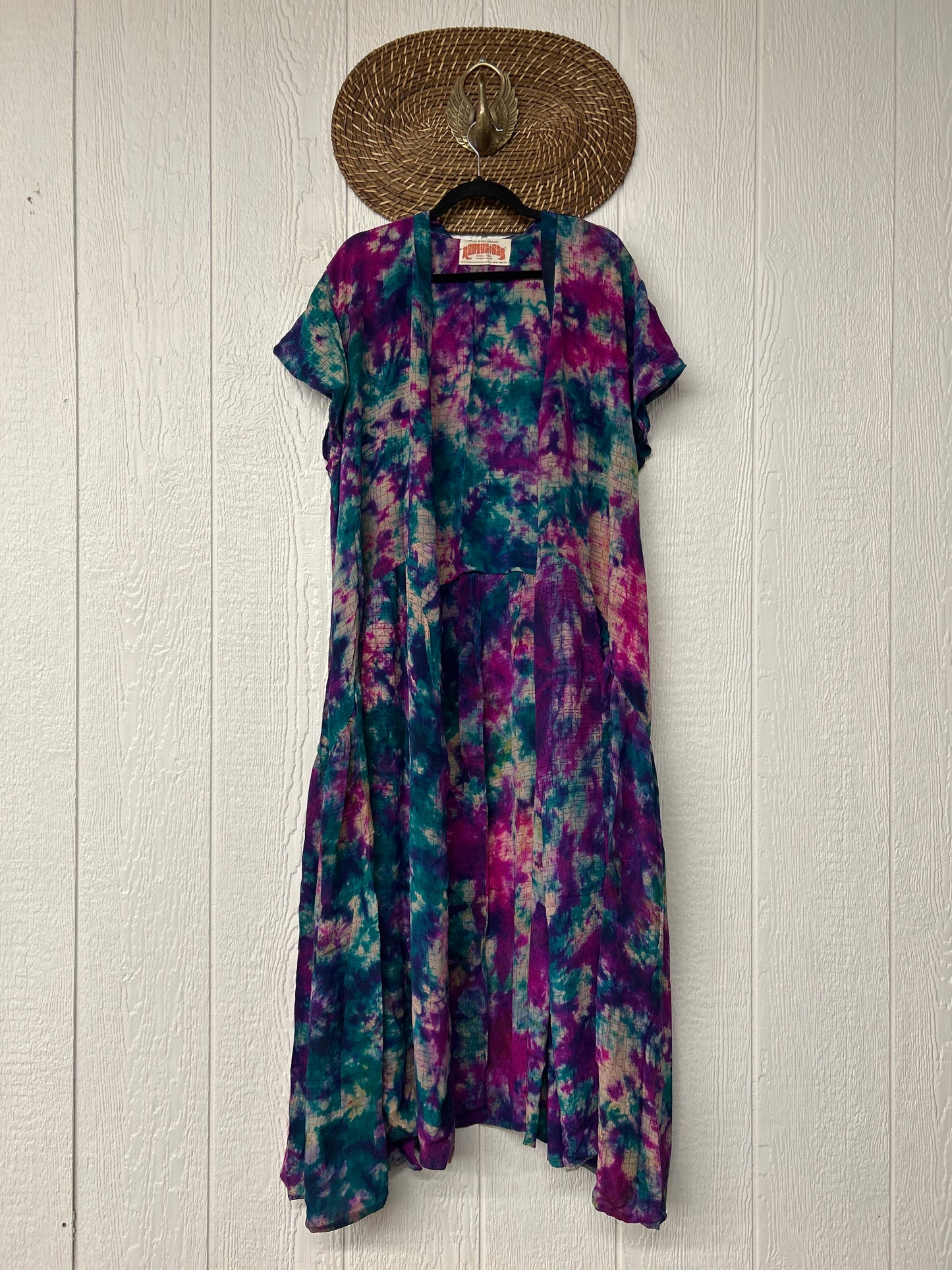 Crepe Sari Summer Evermore Kimono 0726 139