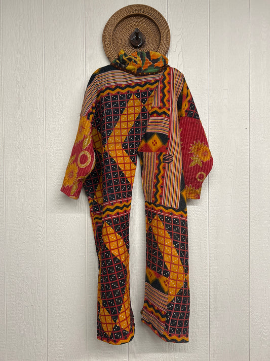 Fine Kantha Cowl Split Pullover 1225 223