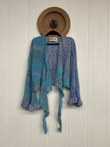 Crepe Sari Zeppelin Crop Shrug 0426 204