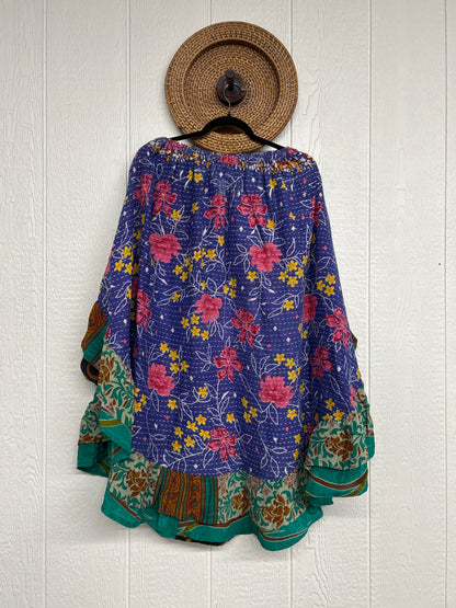 Pareo Kantha Wild Rose Skirt 0426 145