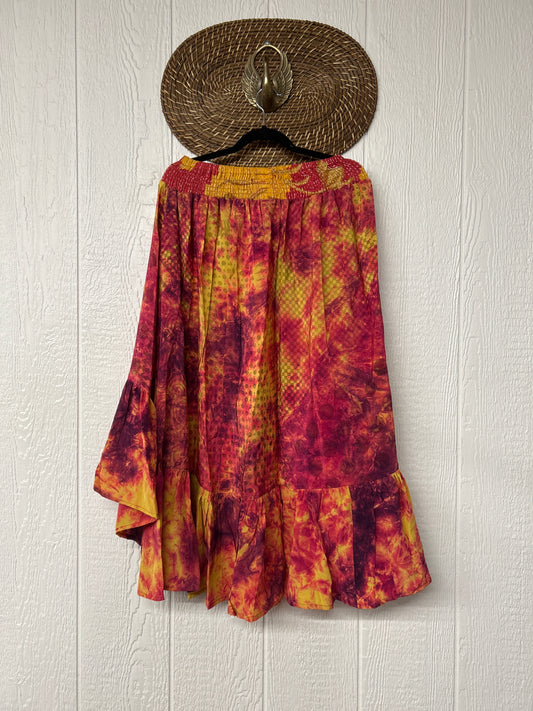 Crepe Sari Dahlia Skirt 1026 102