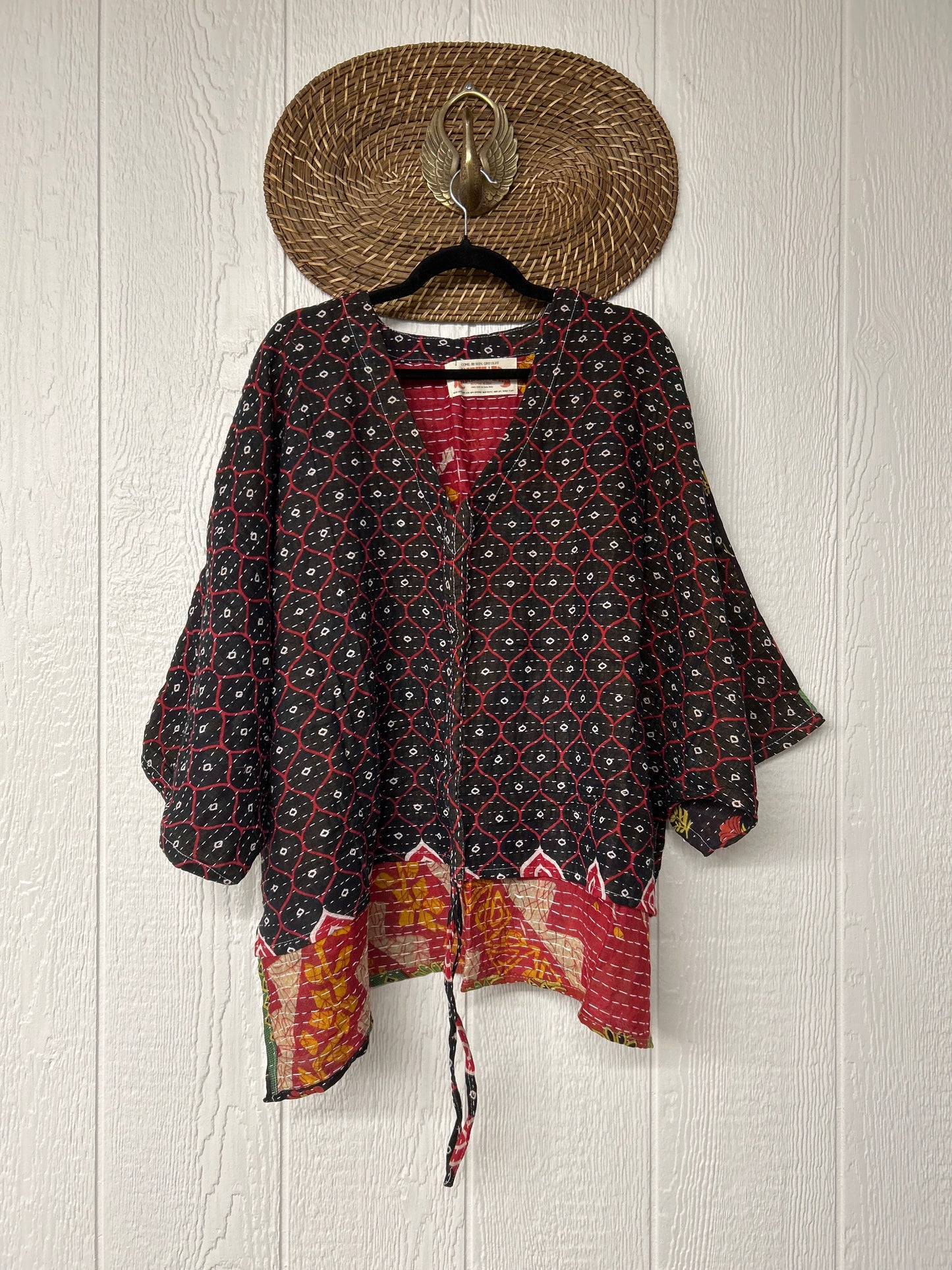 Pareo Kantha Hi-Lo Butterfly Top 0626 007