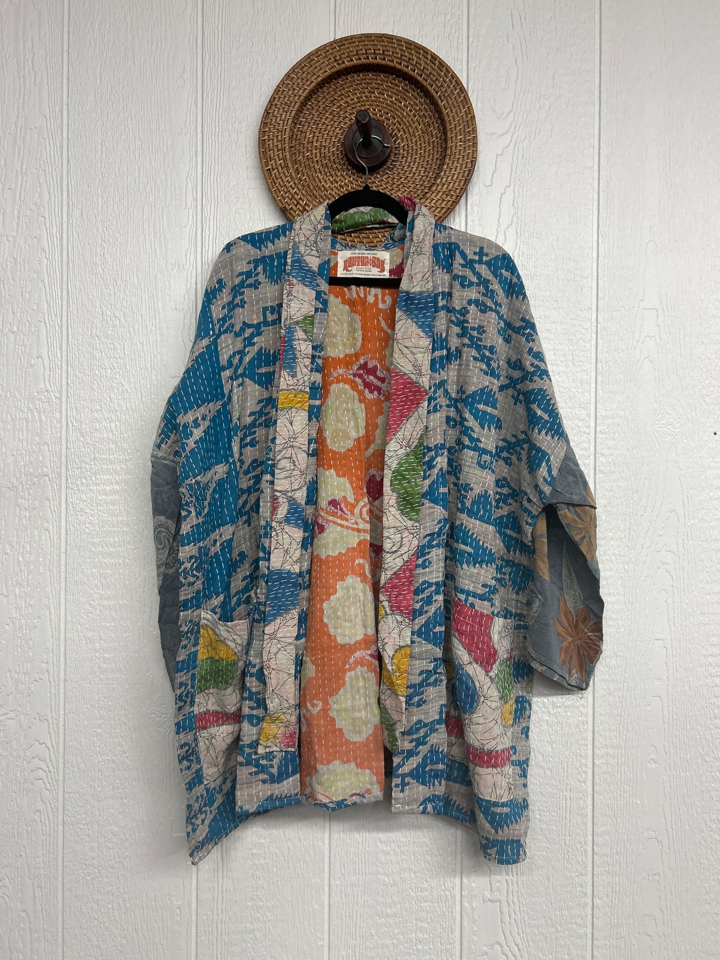 Pareo Kantha Shortie Majestic Kimono 0326 189