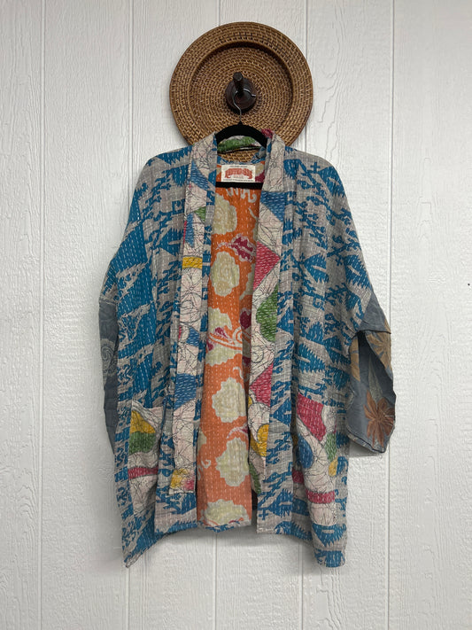 Pareo Kantha Shortie Majestic Kimono 0326 189