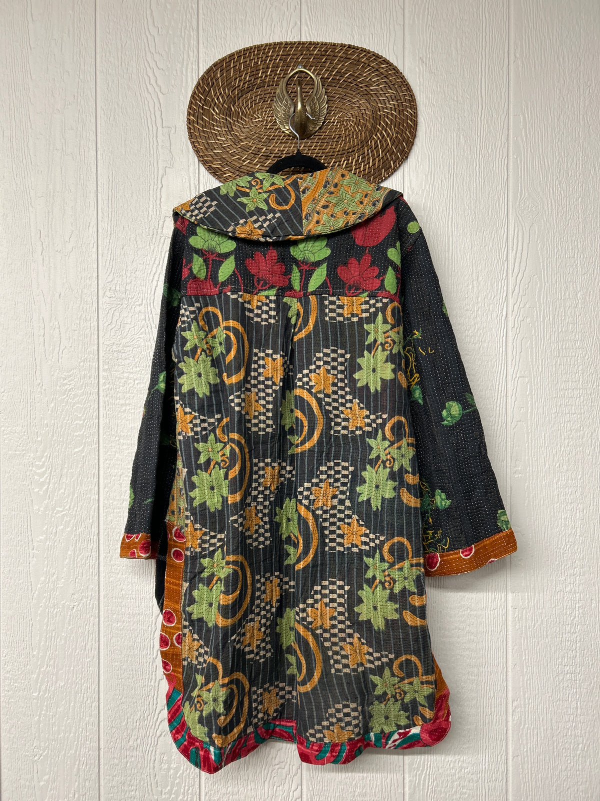Fine Kantha Drifter Coat 1026 086