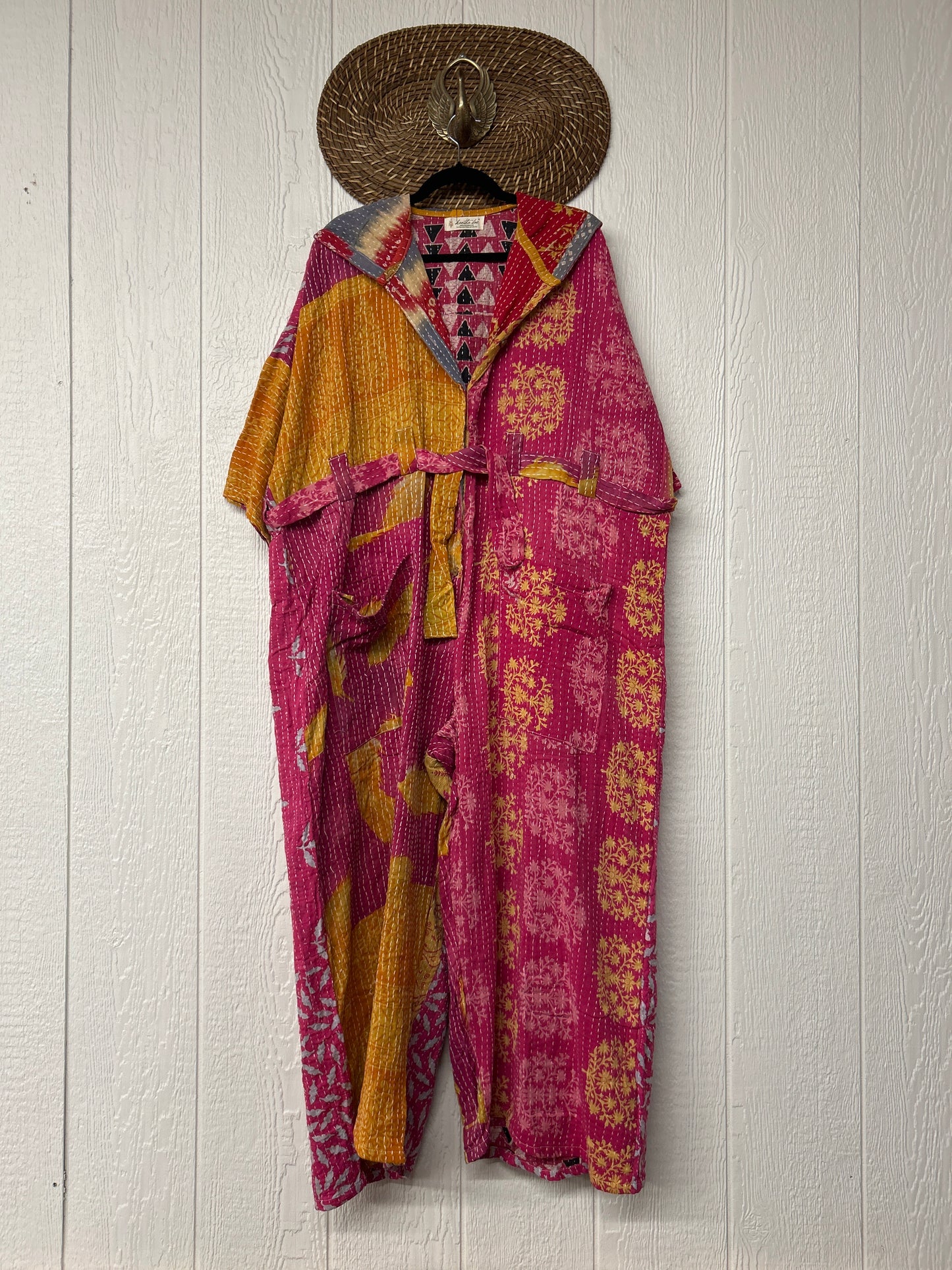 Kantha Zen Hoodie Jumpsuit 0925 046