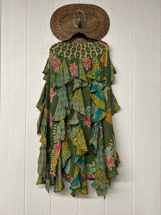 Pareo Kantha Willow Maxi Skirt 0826 193