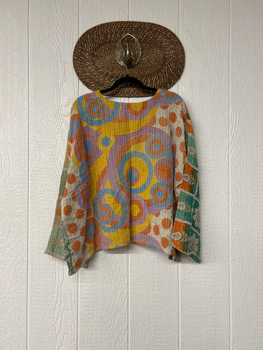 Pareo Kantha Wanderer Pocket Crop Top 0226 140