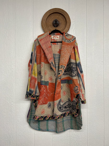 Fine Kantha Drifter Coat 1026 246