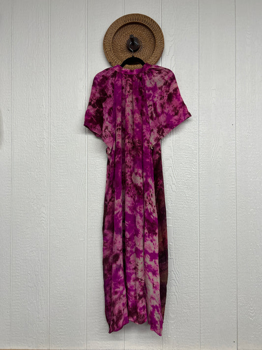 Crepe Sari Summer Woodstock Duster 0626 114