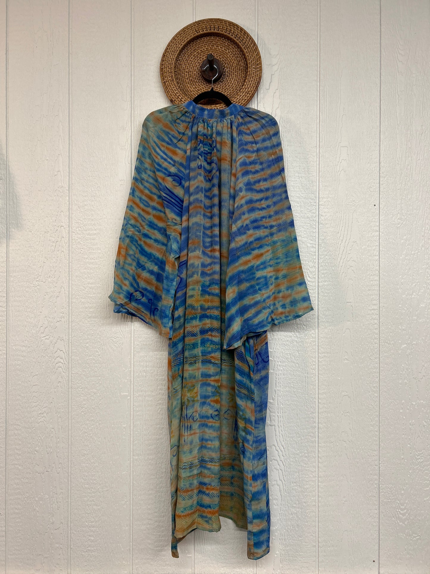 Crepe Sari Woodstock Duster Dress 0226 201