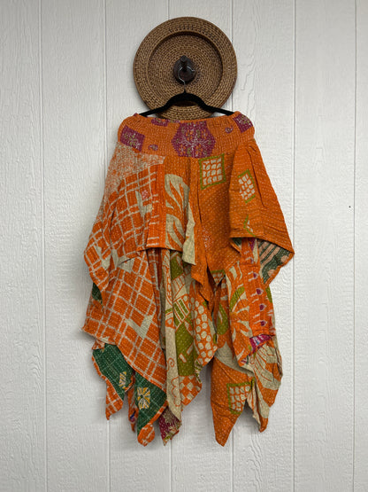 Pareo Kantha Pixie Skirt 0426 225