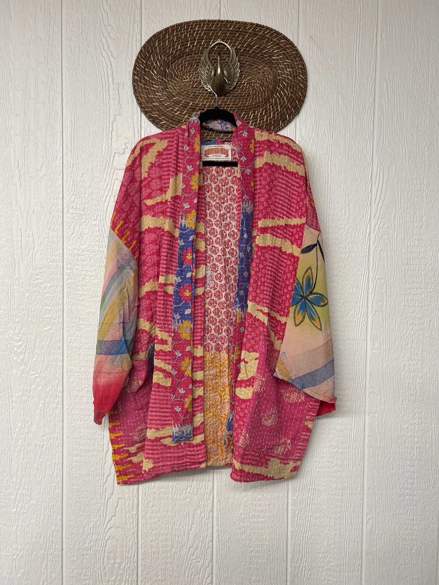 Pareo Kantha Shortie Majestic Kimono 0326 079