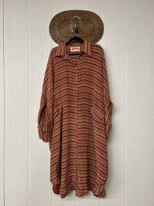 Crepe Sari Free To Be Longsleeve Maxi 1225 026