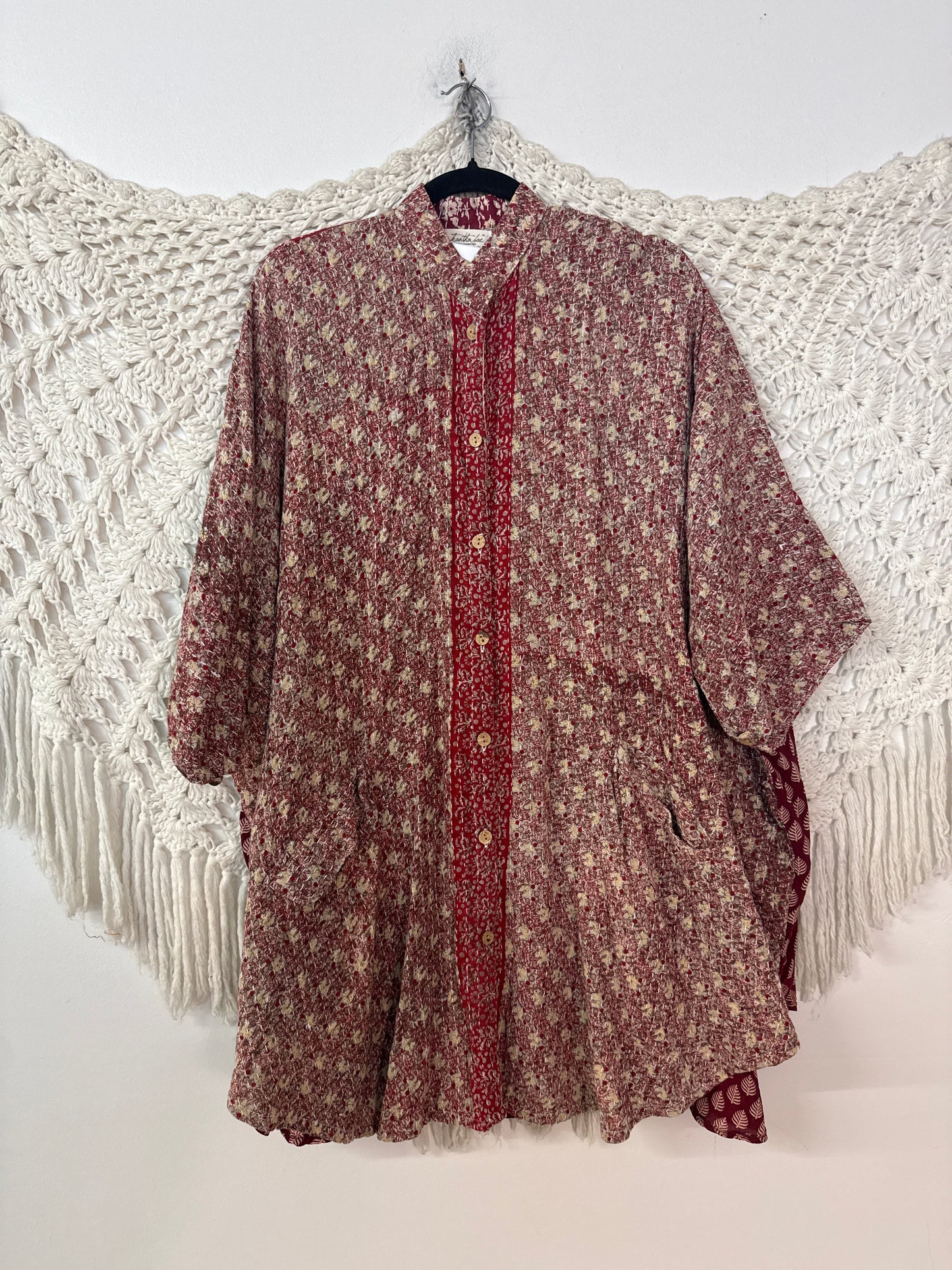 Pareo Kantha Free To Be Button-Down L0626 001