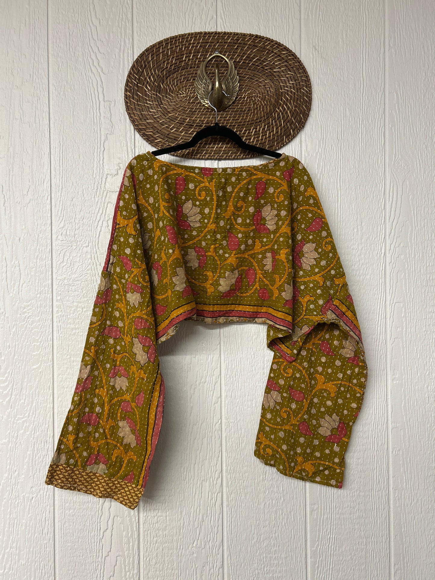 Pareo Kantha Abundance Crop Top 1225 043