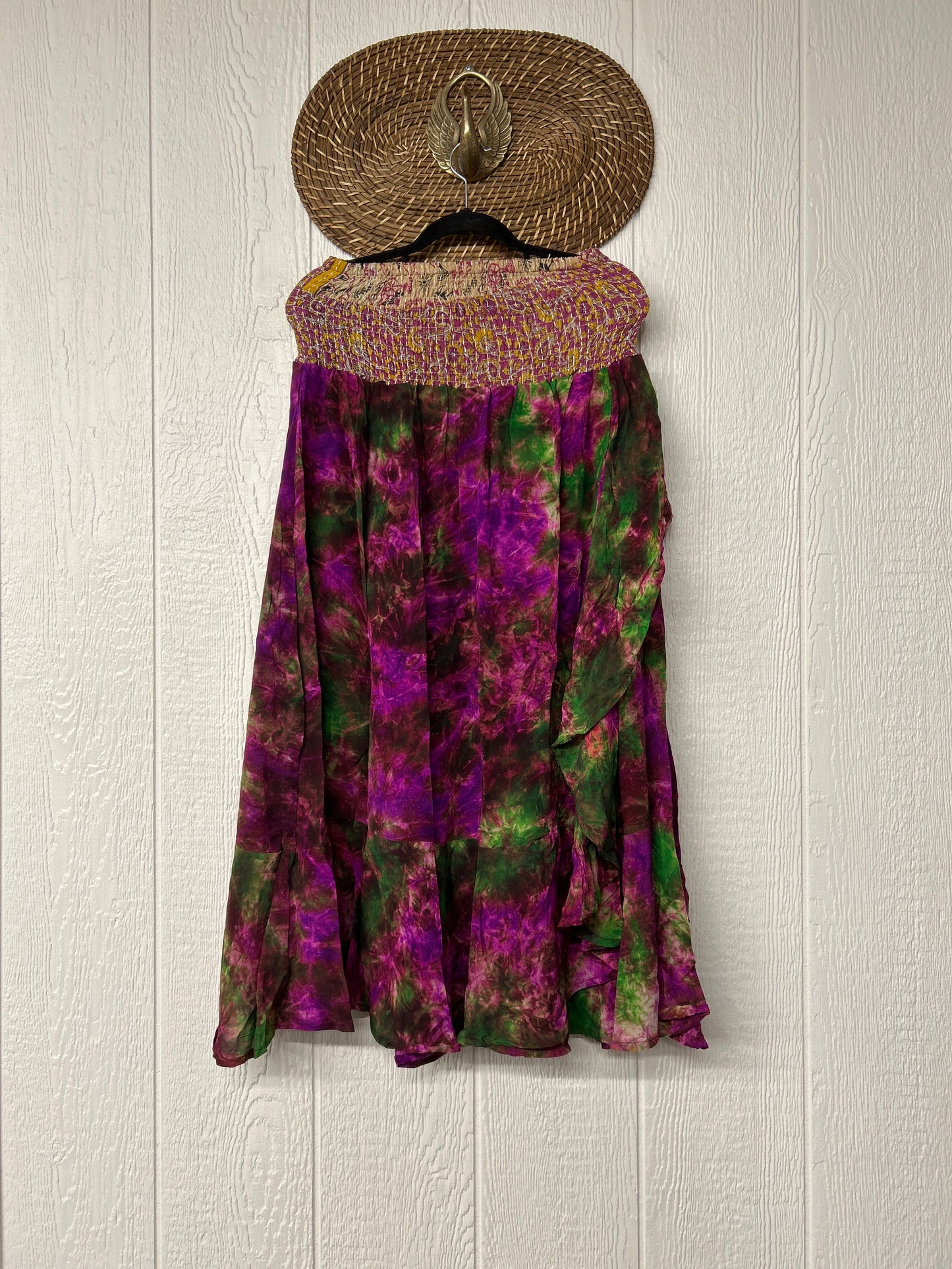Crepe Sari Inner Peace Wrap Skirt 0626 086