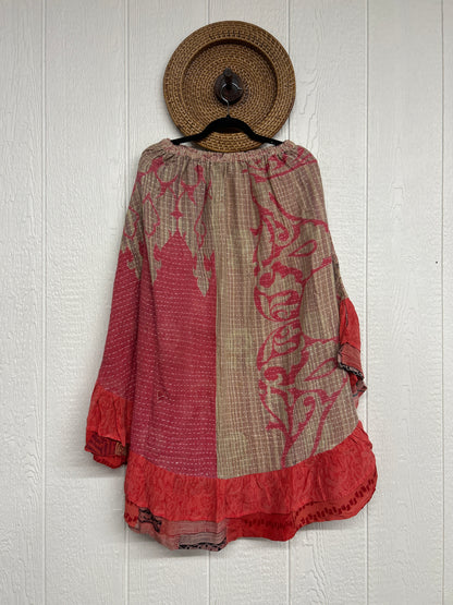 Pareo Kantha Wild Rose Skirt 0426 152