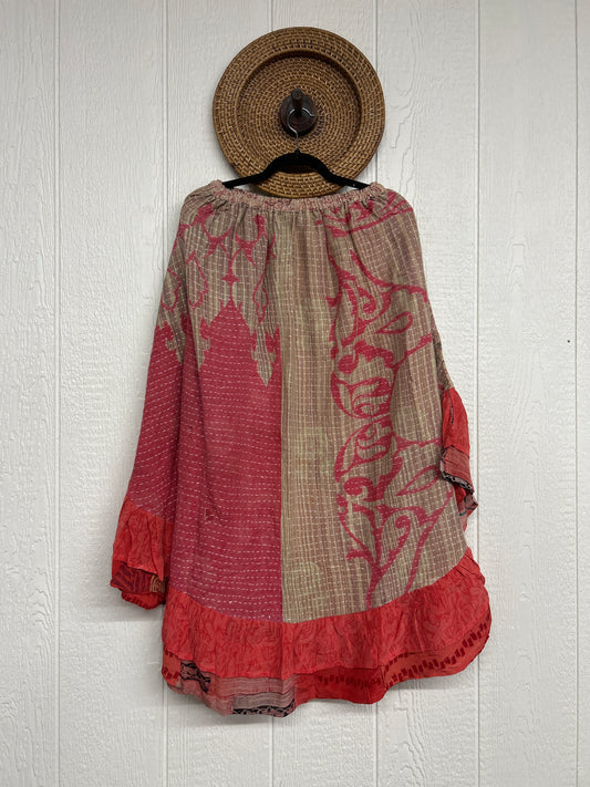 Pareo Kantha Wild Rose Skirt 0426 152
